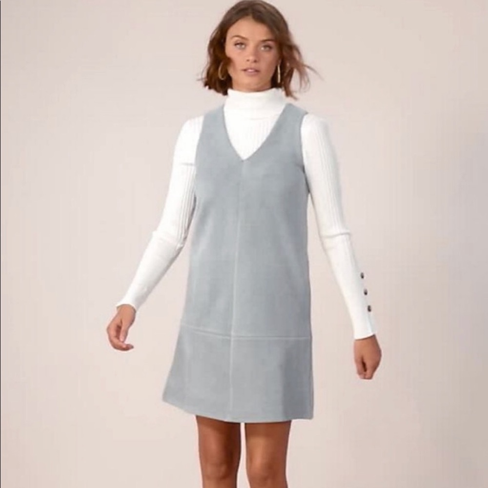 Anthropologie Light Blue Shift Dress